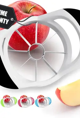 SCHVUBENR Professional Apple Cutter Stainless Steel Apple Corer