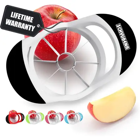 SCHVUBENR Professional Apple Cutter Stainless Steel Apple Corer